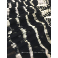 Polyester Stripe Printing Woven Fabric